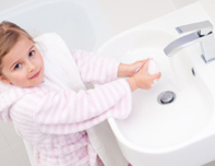 Euroarce Sanitaryware Sector Kid Washing Hands